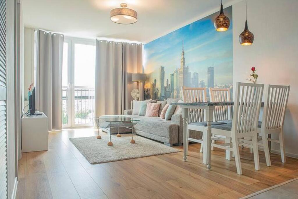 City Center-Comfortable And Stylish Apartment- P2 Warszawa Exteriör bild